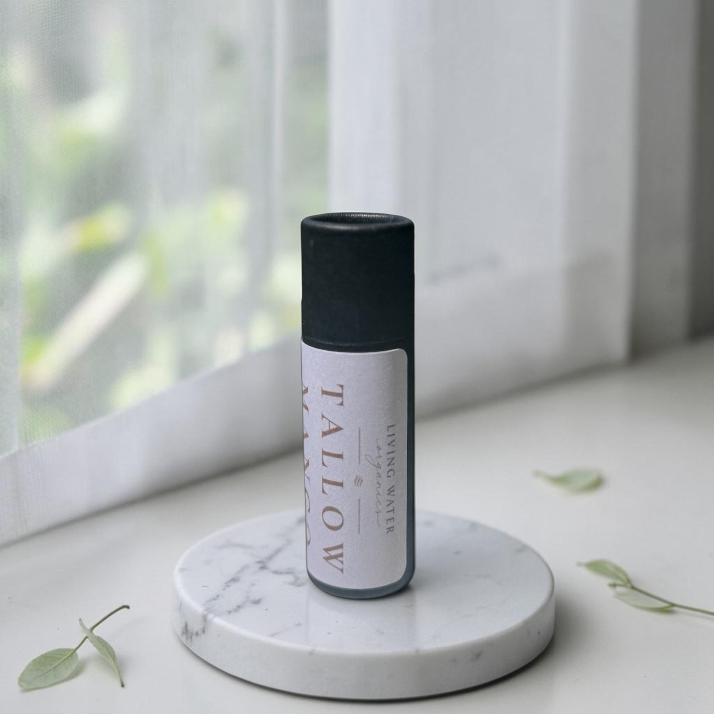 Tallow and Mango Lip Balm by Living Water Organics