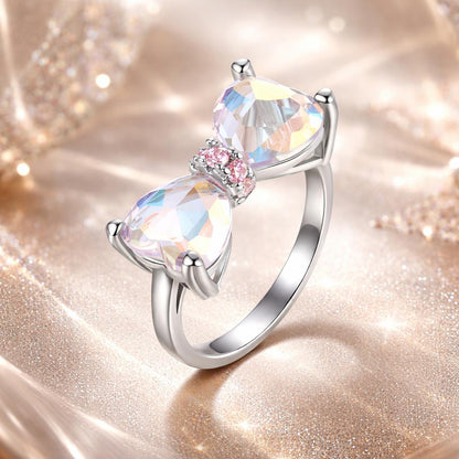 925 Sterling Silver 6.0 Size Pavé Setting CZ Ring for Women by Bids.com