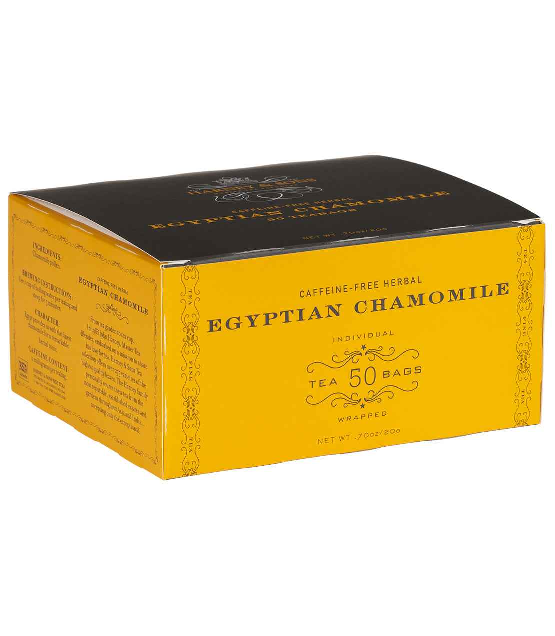Egyptian Chamomile, Box of 50 Wrapped Teabags