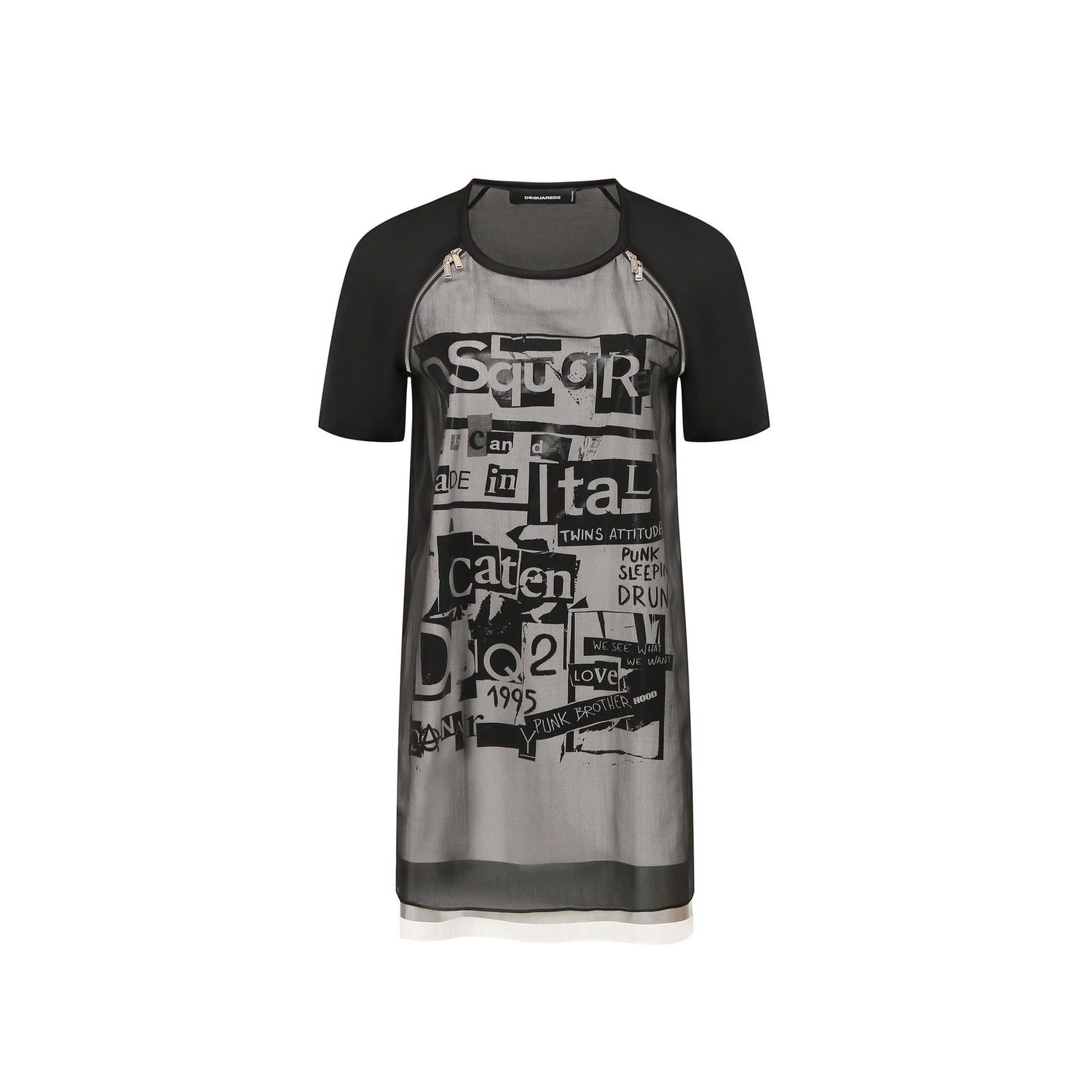 Dsquared2 Silk Printed Mini Dress Women by Luosophy