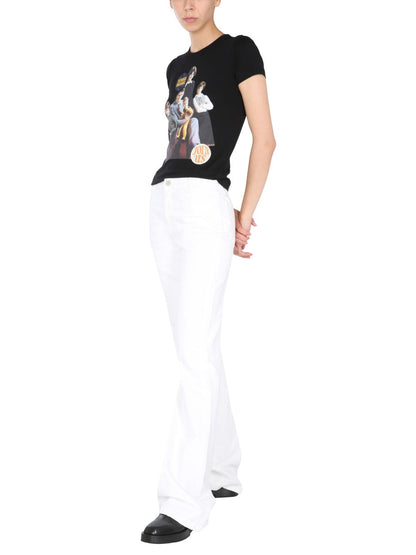 Raf Simons Women Crew Neck T-Shirt by Luosophy