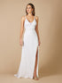 Lara Greenley Sleeveless Beaded Wedding Dress - OUTLET by Lara New York