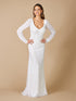 Lara Gigi Romantic Long Sleeve Wedding Dress by Lara New York