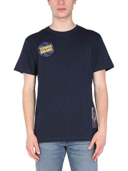 Raf Simons Men Crew Neck T-Shirt by Luosophy