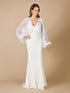 Gillian Beaded Bridal Jacket by Lara New York