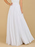 Long Skirt with Sequin Belt by Lara New York