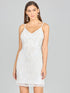 Spaghetti Strap Fringe Bridal Cocktail by Lara New York
