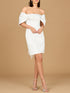 Off Shoulder Bridal Short with Bow by Lara New York