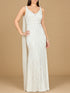 Lara 51214 - Beaded Wedding Gown with Cape by Lara New York