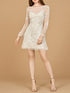 Lara 51218 - Bell Sleeve, A-line , Bridal Dress by Lara New York