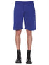 Alexander Mcqueen Men Shorts With Embroidered Logo by Luosophy