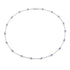 1.80 Carat Genuine Tanzanite .925 Sterling Silver Necklace by Bids.com