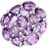 9.28 Carat Genuine Amethyst .925 Sterling Silver Ring by Bids.com