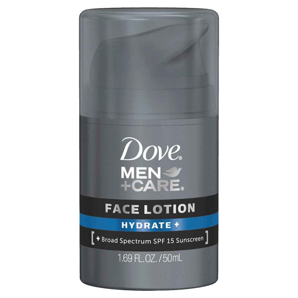 Dove Men+Care Hydrate Plus Face Lotion 1.69 Oz