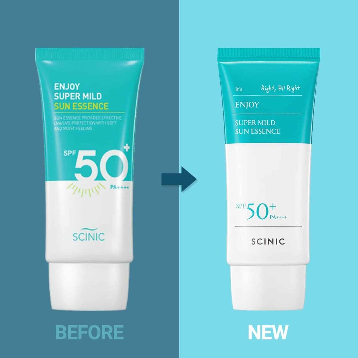 [Damage Box] SCINIC Enjoy Super Mild Sun Essence SPF 50+ PA++++