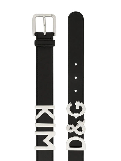 Dolce &amp; Gabbana Women Belt With Logo Buckle by Luosophy