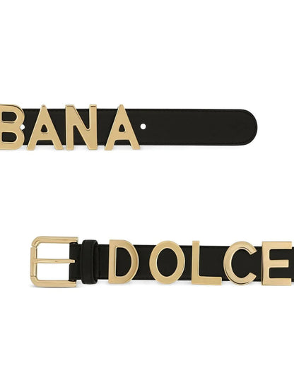 Dolce &amp; Gabbana Women Cintura Con Placca Logo by Luosophy