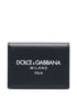 Dolce & Gabbana Men Leather Wallet With Logo Print by Luosophy