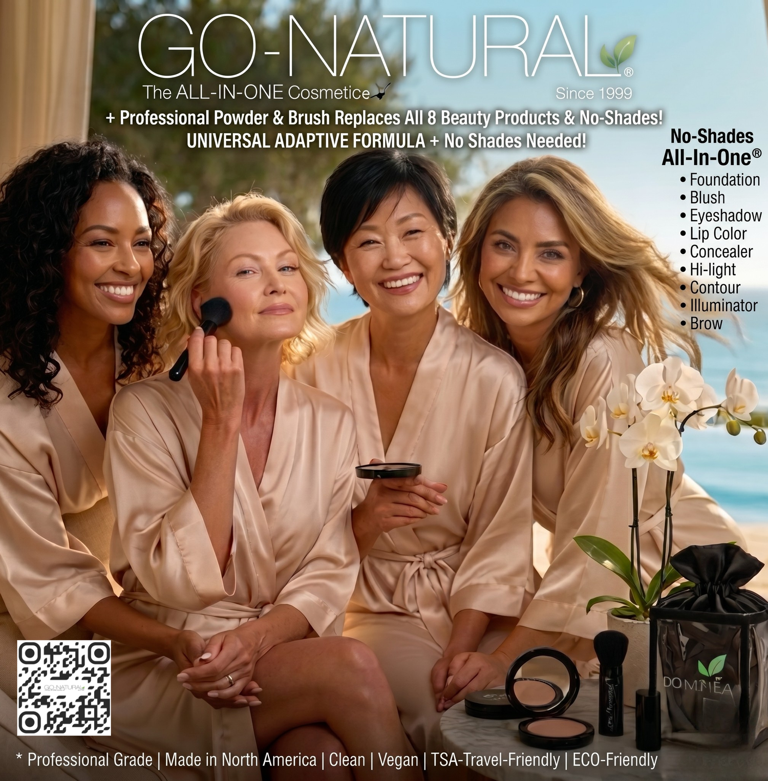 Wholesale Offers - GO NATURAL® ALL-IN-ONE® Powder - Travel Gift Sets by GO NATURAL®