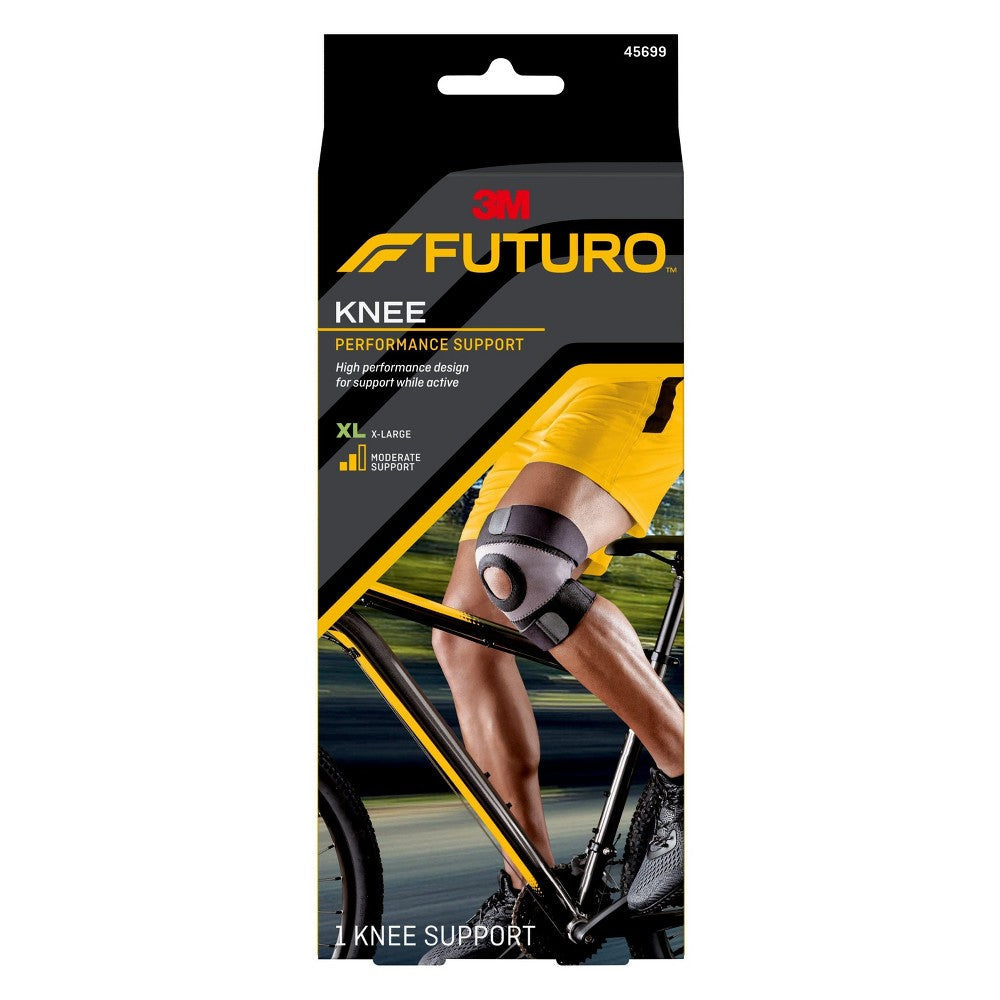FUTURO Sport Moisture Control Knee Support, Adjustable Breathable Brace, X-Large by Pasteur Pharmacy