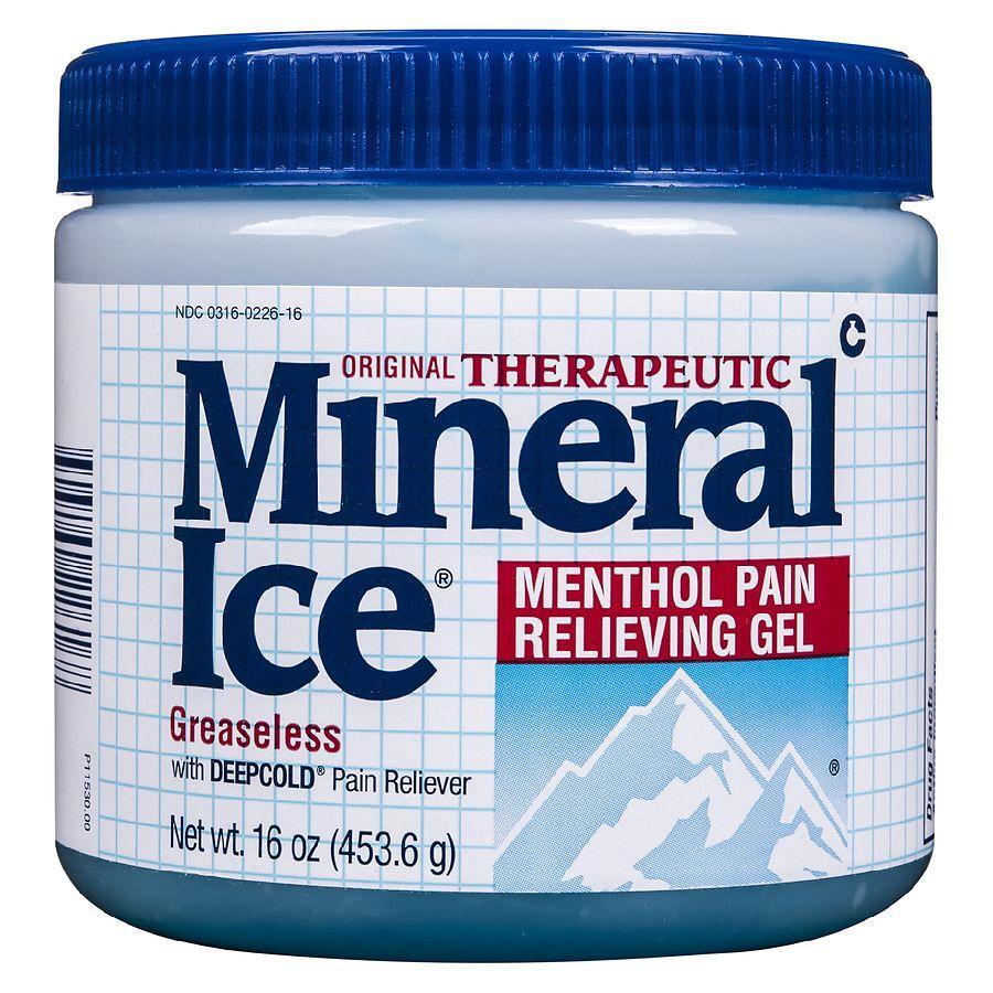 Mineral Ice Therapeutic Pain Relieving Gel - 16 Ounce by Pasteur Pharmacy