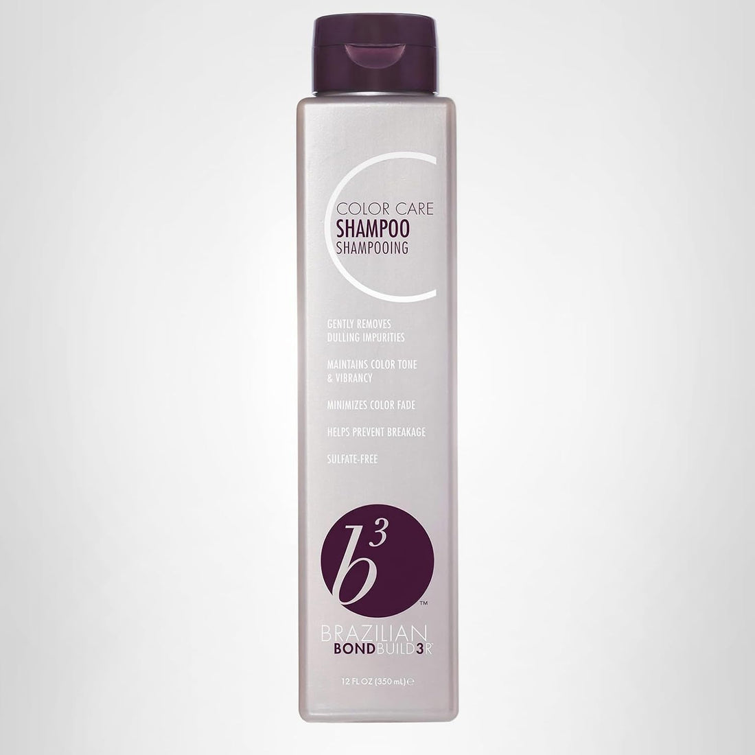 Brazilian BondBuild3r B3 Color Care Shampoo, 12 fl oz / 350 ml 