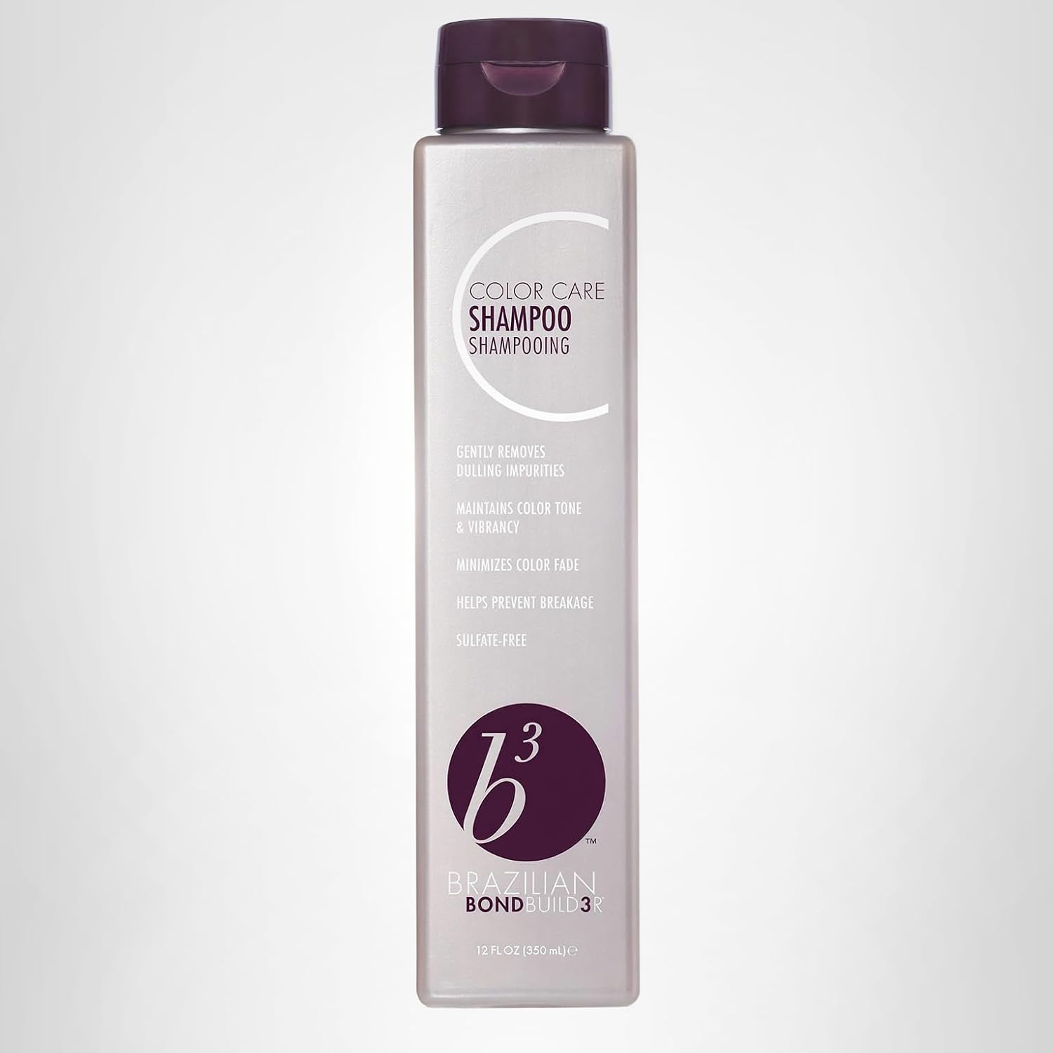 Brazilian BondBuild3r B3 Color Care Shampoo, 12 fl oz / 350 ml 
