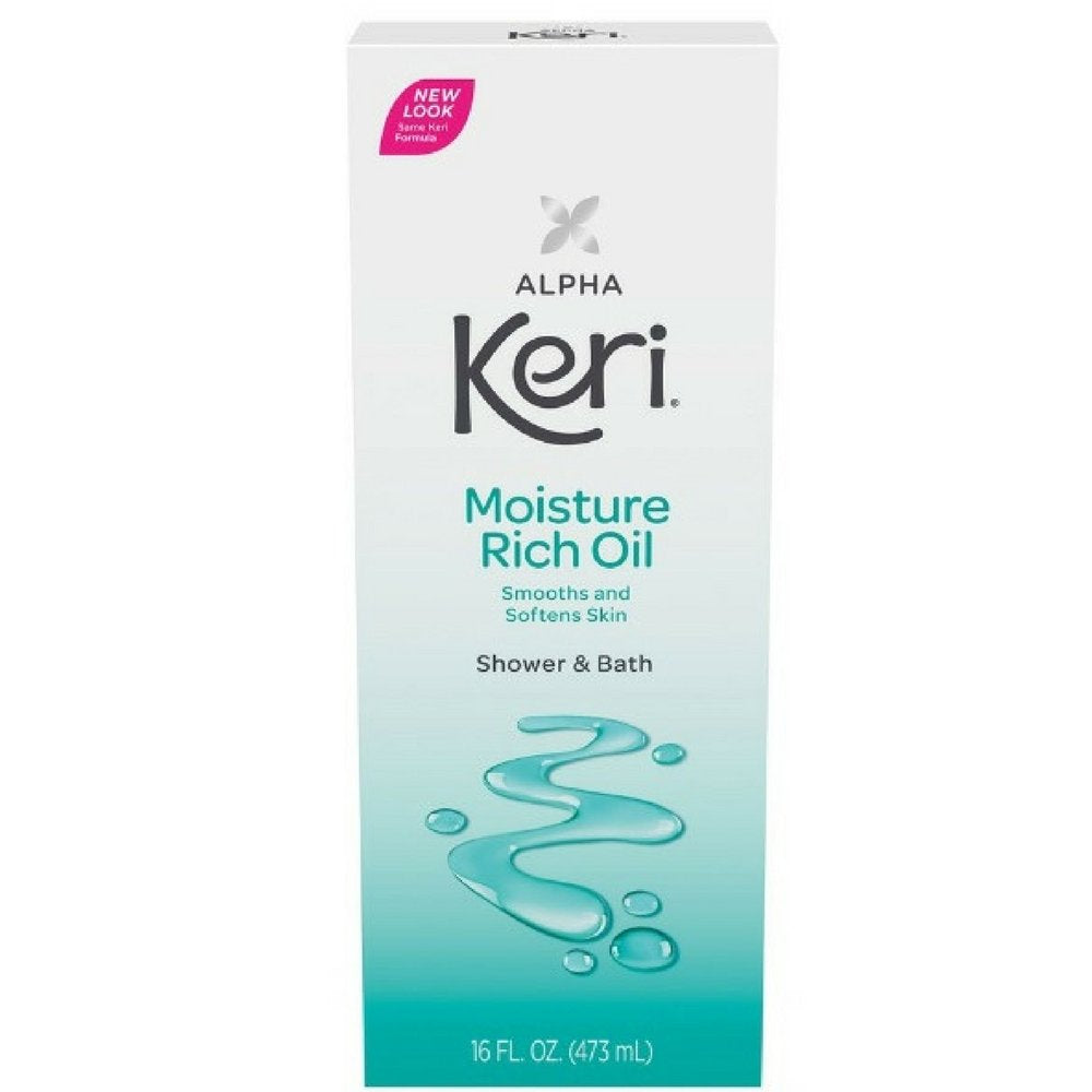 Alpha Keri Shower &amp; Bath Moisture Rich Oil 16 oz by Pasteur Pharmacy