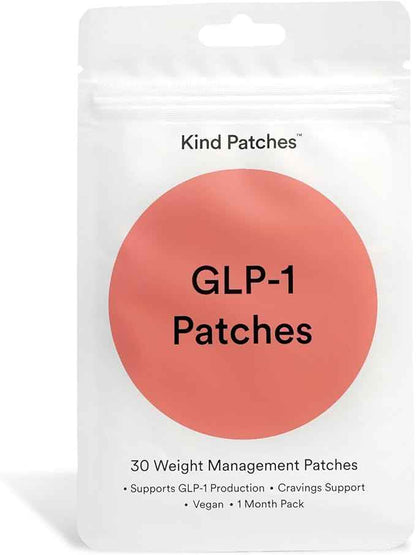 Kind Patches: 30 Metabolic Balance Patches, Berberine, Steady Release, Vegan, 1 Month Pack