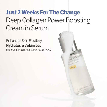 Sungboon Editor Deep Collagen Power Boosting Cream In Serum