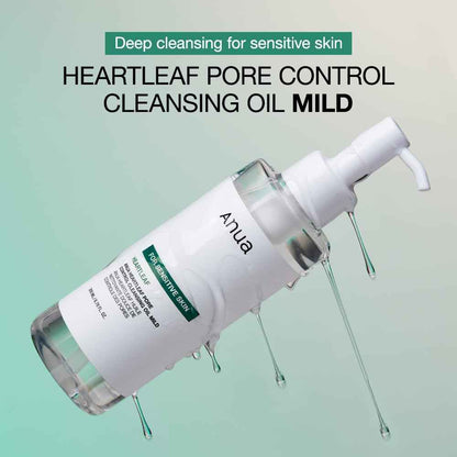 [Damage Box] ANUA Heartleaf Pore Control Cleansing Oil (Mild)