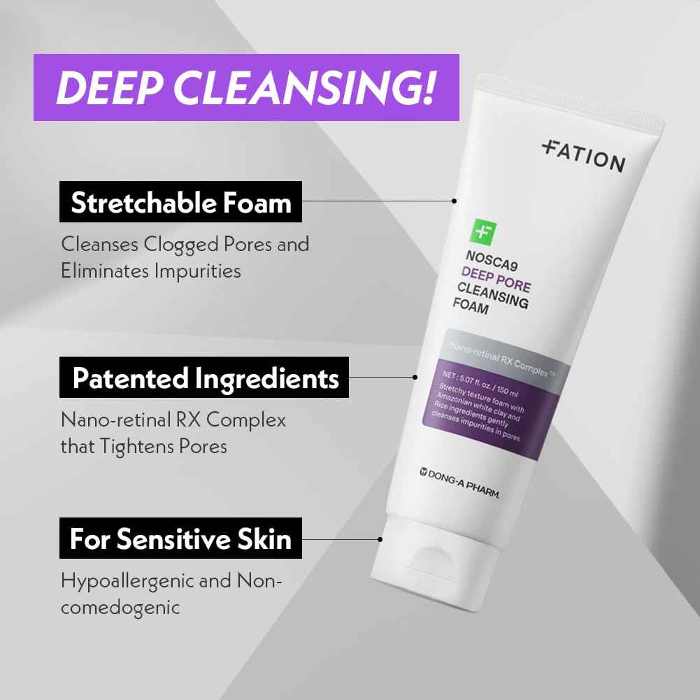 Fation NOSCA9 Deep Pore Cleansing Foam