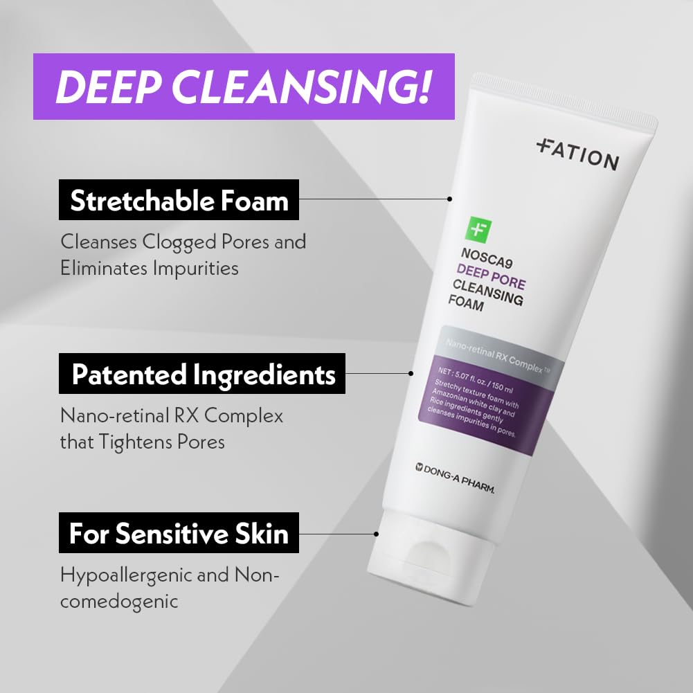 Fation NOSCA9 Deep Pore Cleansing Foam - DestGlow