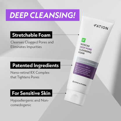 Fation NOSCA9 Deep Pore Cleansing Foam - DestGlow