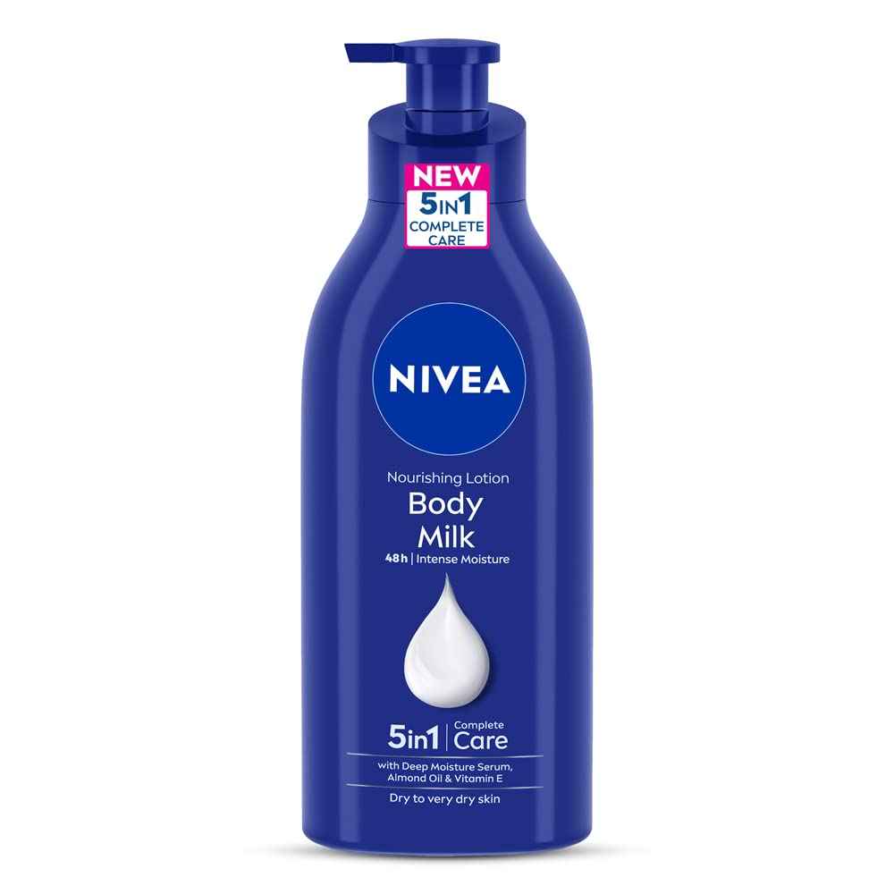 Nivea Nourishing Lotion Body Milk with Deep Moisture Serum for Very Dry Skin