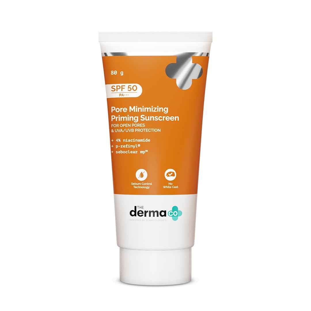 The Derma Co Pore Minimizing Priming Sunscreen With SPF 50