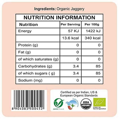24 Mantra Organic Jaggery, 450g