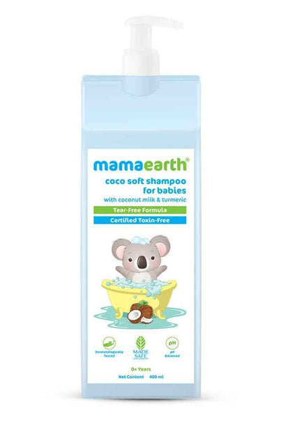 Mamaearth Coco Soft Shampoo with Coconut Milk &amp; Turmeric for Babies