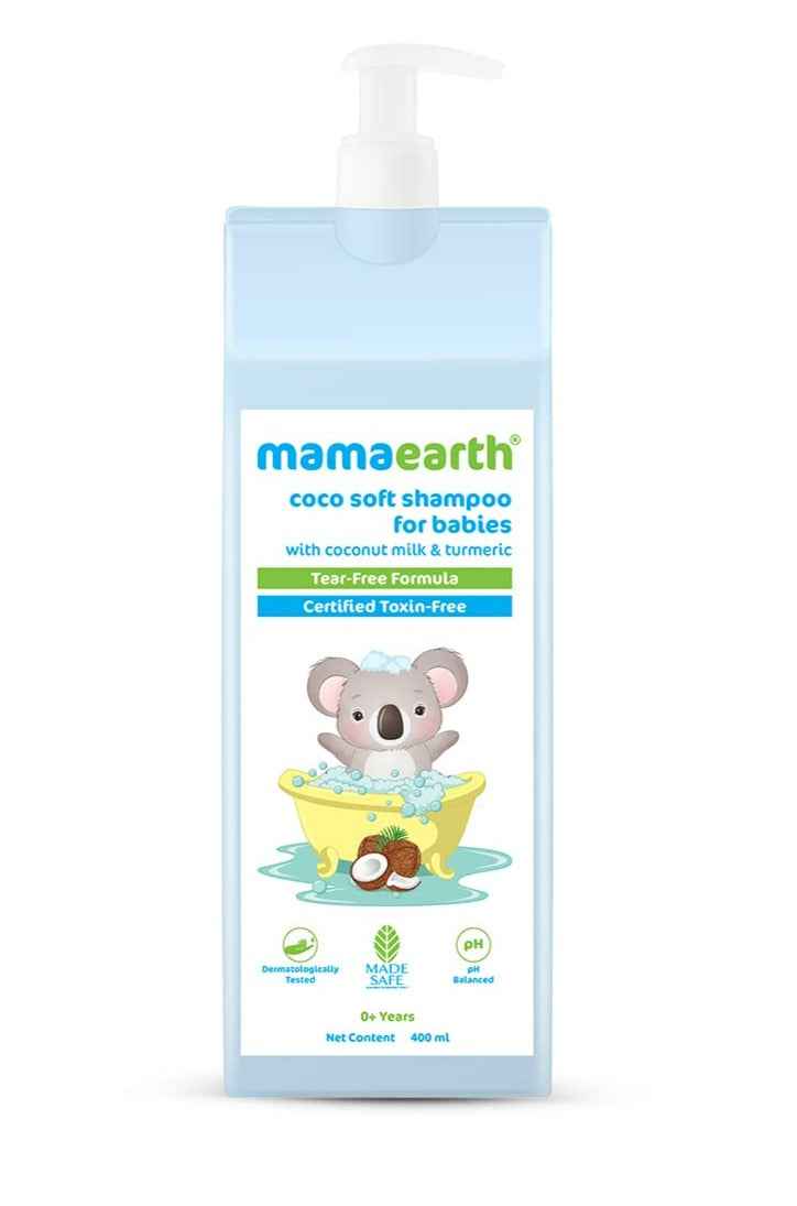 Mamaearth Coco Soft Shampoo with Coconut Milk &amp; Turmeric for Babies - Limited Time Offer