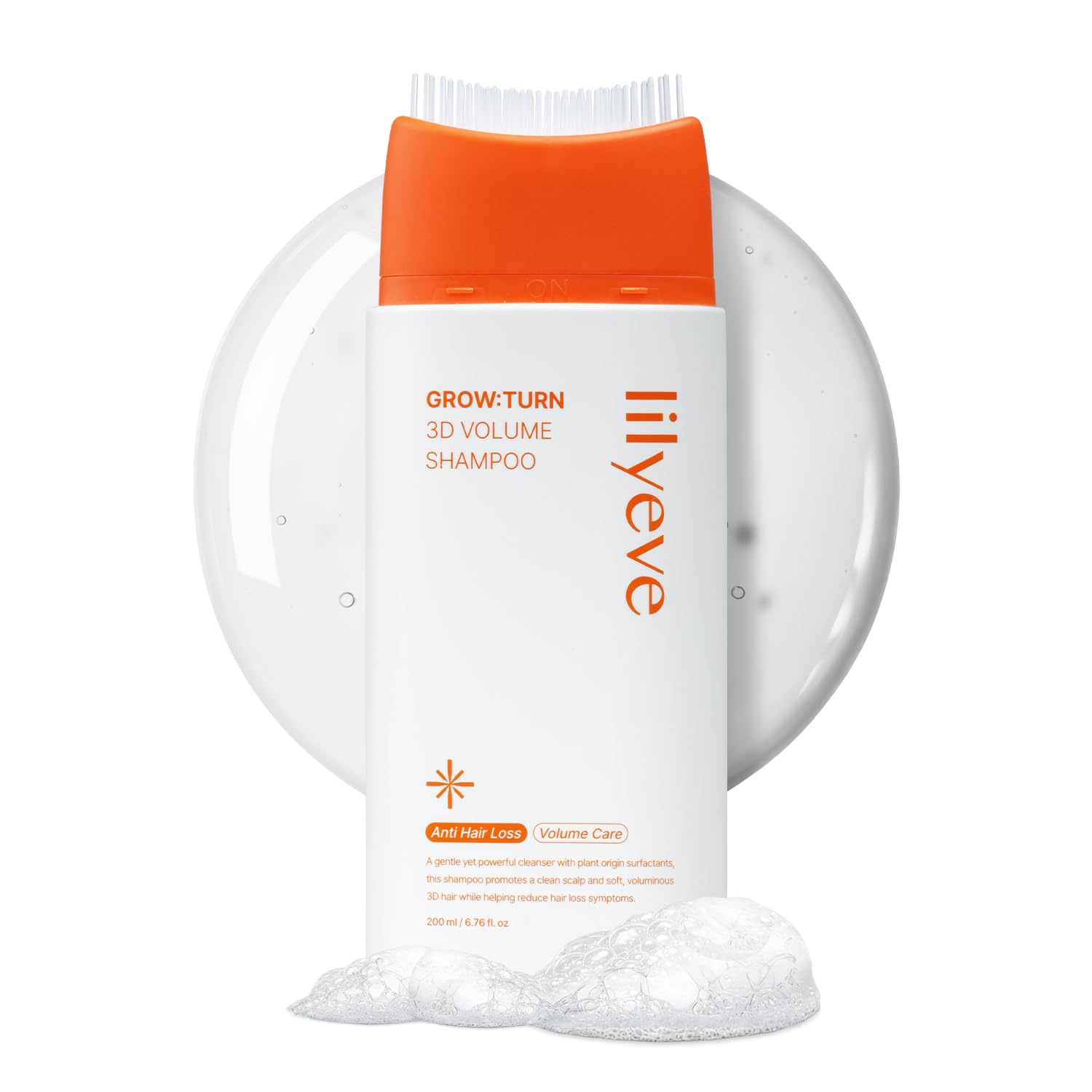 Lilyeve Grow Turn Exosome 3D Volume Brush Shampoo  DestGlow
