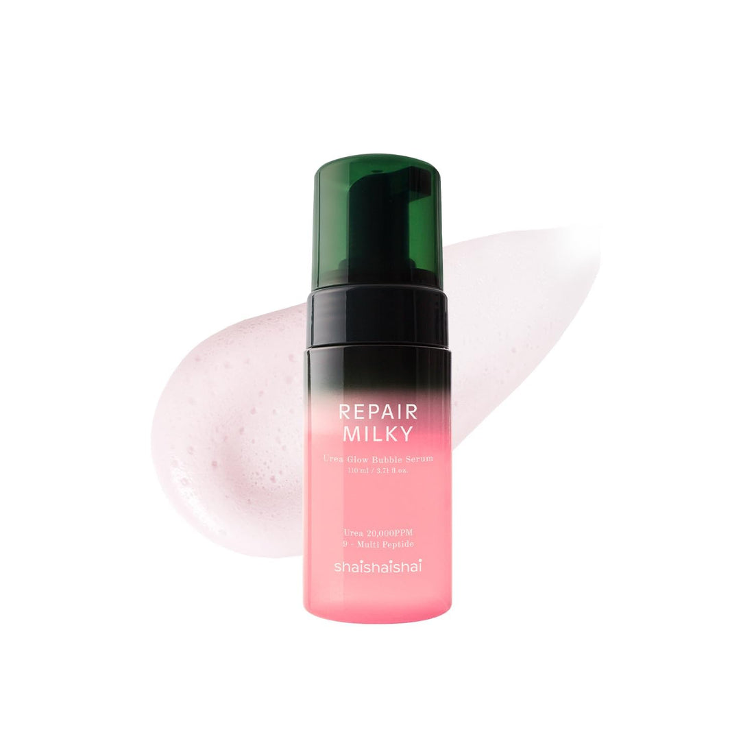 Shaishaishai Repair Milky Urea Glow Bubble Serum by AsiaBeautyMall