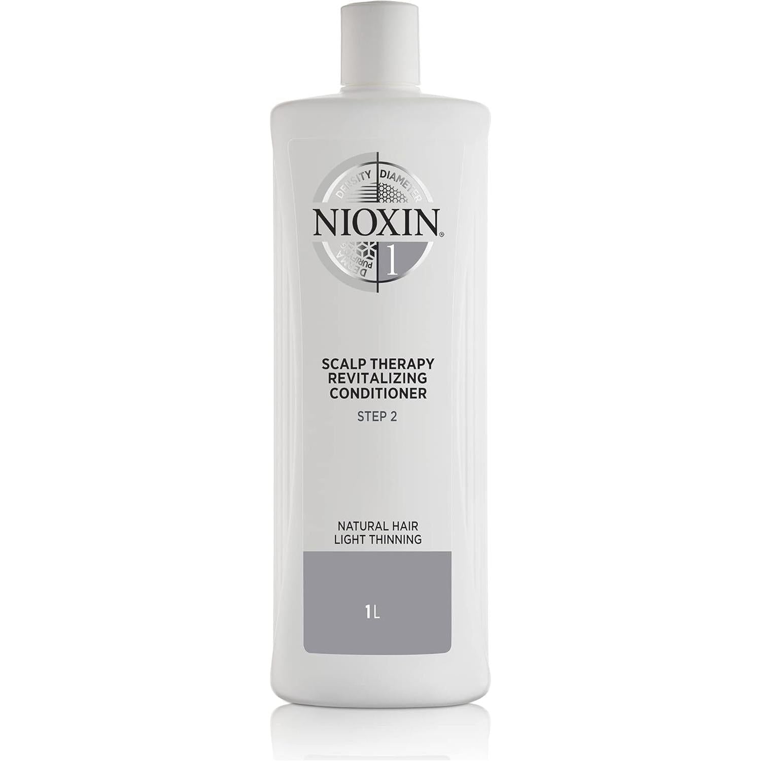 Nioxin System 1 Scalp Therapy Mens Nioxin Conditioner 1000ml / 33.8oz by Pasteur Pharmacy