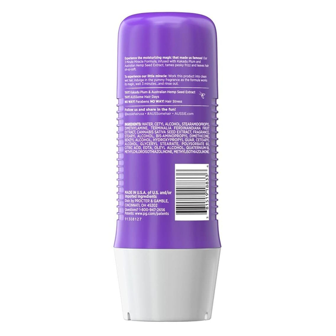 Aussie 3 Minute Miracle Waves Deep Conditioner 8 Oz by Pasteur Pharmacy