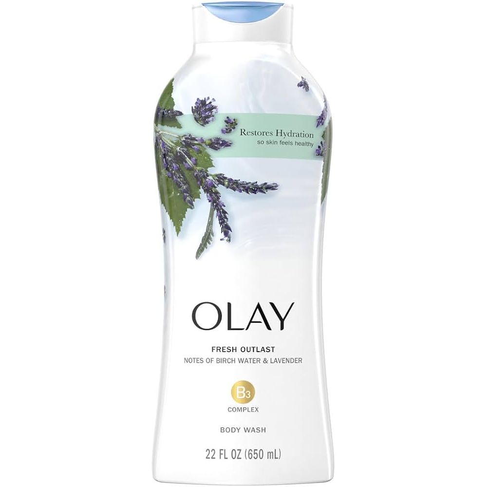 Olay Body Wash Birch Water and Lavender 22 Oz by Pasteur Pharmacy