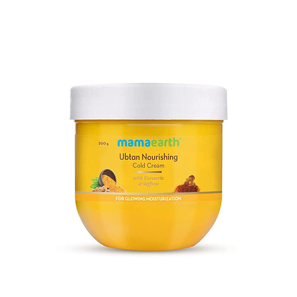 Mamaearth Ubtan Nourishing Cold Cream with Turmeric &amp; Saffron