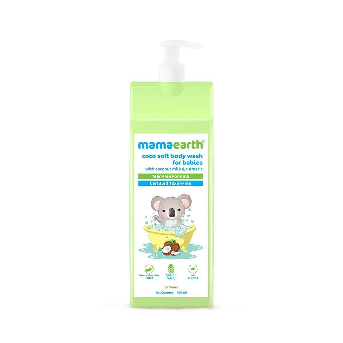 Mamaearth Coco Soft Body Wash For Babies With Coconut Milk &amp; Turmeric