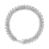 .925 Sterling Silver 1/2 Cttw Diamond Double Row S-Link Bracelet (I-J Color, I2-I3 Clarity) - 7.5" Inches by Bids.com
