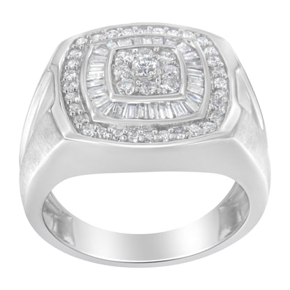 14K White Gold Men&