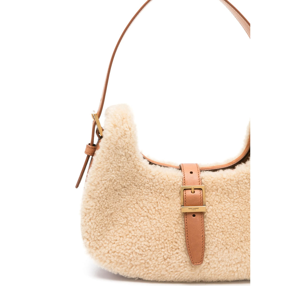 Saint Laurent Neutrals Shoulder Bags Women by Luosophy