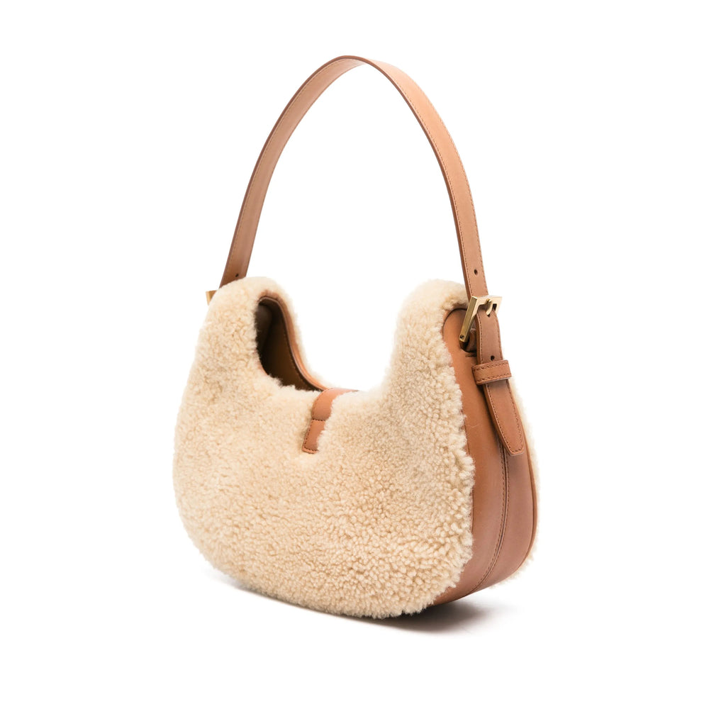 Saint Laurent Neutrals Shoulder Bags Women by Luosophy